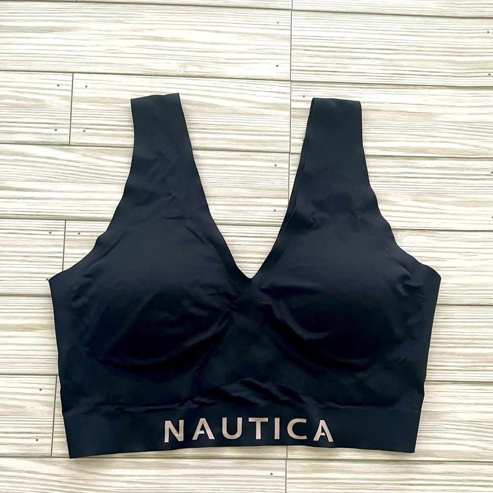 Nautica Seamless Logo Bralettes